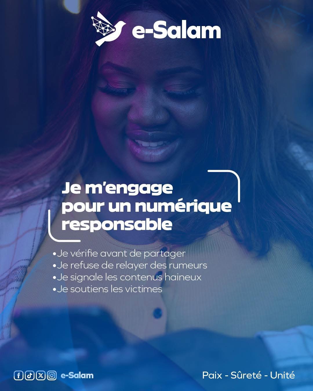 Je m'engage pour un numérique responsable